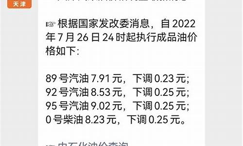 天津油价最贵的时候_天津油价去年最低